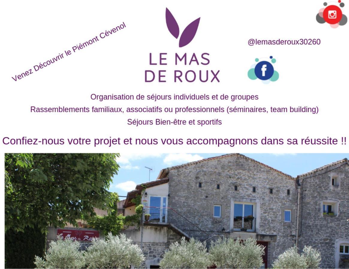 Le Mas De Roux Chambres D'Hotes Bragassargues Exteriör bild